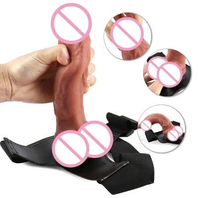 Wearable Dildo Female Masturbators Adult Sex Product Simulates Lesbian Dildo Sexe Toys