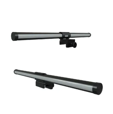 Touch Control Modern RGB Monitor Light Bar LED Dual Light Source Adjustable Cool Mix Warm Light Color Black Plastic Wholesale