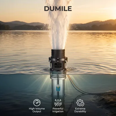 Permanent Magnet Variable Frequency Oil Immersed Submersible Pump Low Power Consumption for Long Time Continuous Water Drawing