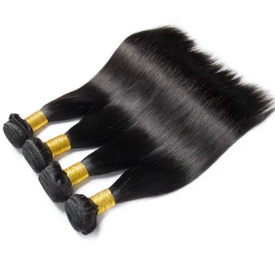 Silky Straight Natural Wholesale Mink Brazilian Raw Indian Vietnamese Virgin Remy 100% Human Hair Vendor Extension Bundle