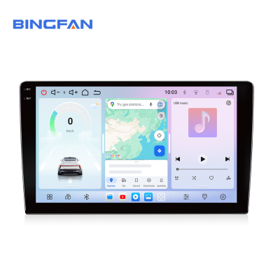 Most Popular Real Android 15.0 Processor 8 Core 4+64GB/6+128GB Incell Full Touch Screen Car Radio 4G+WIFI GPS DSP Carplay Player