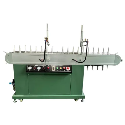 New Automatic 220V Flame Surface Treatment Machine for Round/Oval Plastic Cylinders Mobile/Portable 1 Year Warranty
