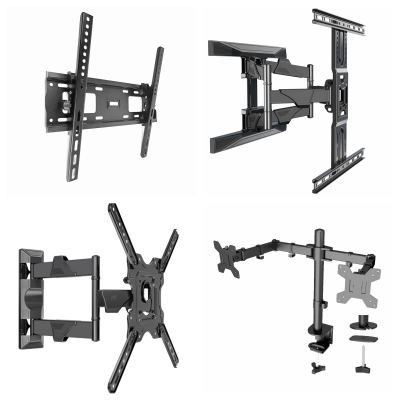 Full Motion Tilt Tv Mount 32-75 Tilting on  Wall Strong Adhesive Retractable Motorized 26-55  for Tv Mount TV Bracket
