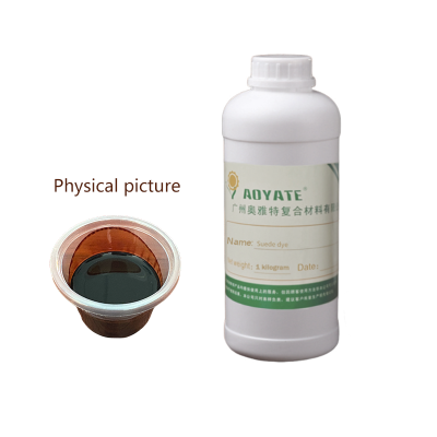 1L Premium Brown Suede Refinishing Dye Easy Fix for Faded or Scuffed Suede Multiple Colors Suede Dye