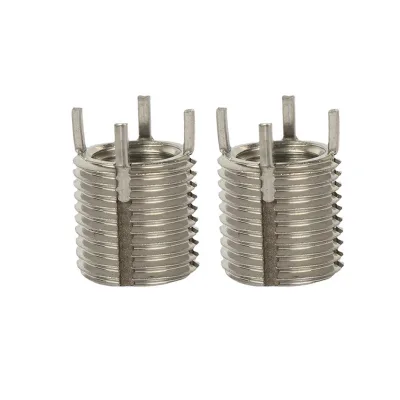 Lightweight Key Locking Threaded Inserts Wood Stainless Steel Fasteners Internal and External Threaded Bushing Tools Factory
