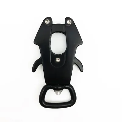 Aluminium Pet Release Buckle Frog Clip Pet Snap Hook Frog Carabiner Safety Harness Collar Frog Clip Buckles