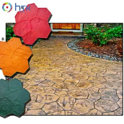 Selling Well in US Top Quality Polyurethane Rubber Stamp Concrete Mats