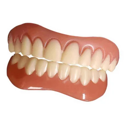 Teeth Veneers Whitening Dentures Braces Temporary False Teeth Cover Perfect Smile Comfortable Fit Denture Veneers Kit