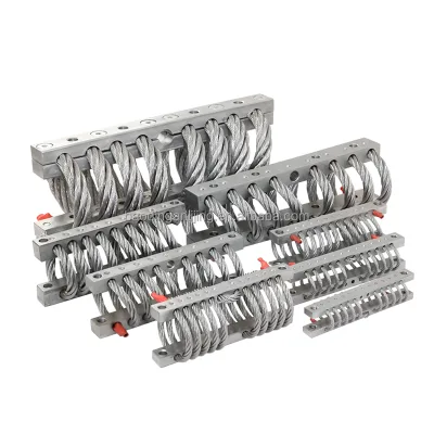 Hot Selling AGV Car Anlijing 813 Series Stainless Steel Shock Absorber Large Vehicle Transport Equipment Wire Rope Vibration