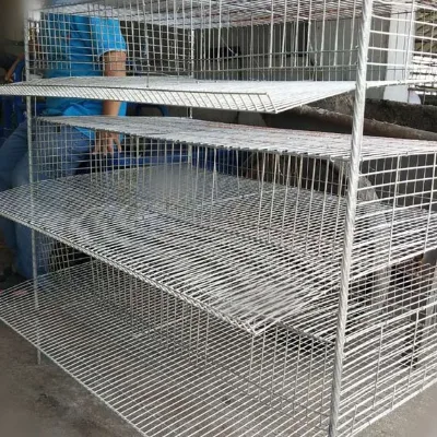 High Quality of 300 Quail Cage Quail Farm Equipment for Quail Laying Cage Hot Galvanized