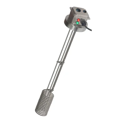 Industrial Stainless Steel Tankless Immersion Heater 3000W Class B Energy Efficiency Temperature Control Household Use IPX6