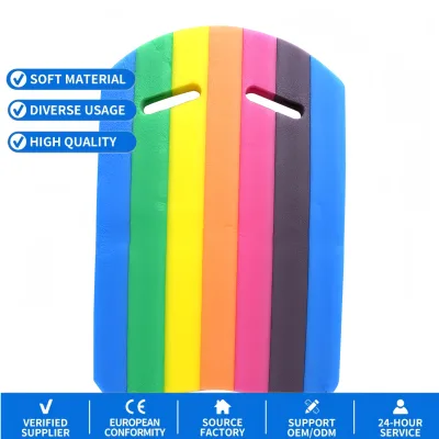 JW-01018 Customized Rainbow EPE Floating Plate Thickened Swimming Training Floating Plate Swimming Pool Splashing Equipment