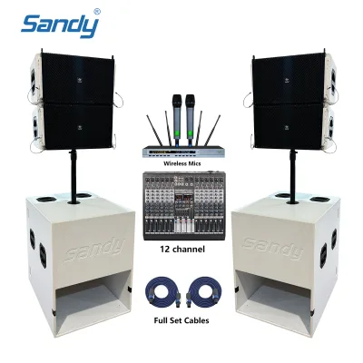 Sandy Speaker Mx21 Outdoor Band Home Use Small Events Speakers Portable Party Sound System