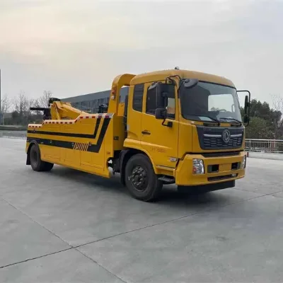 Dongfeng DFAC 16 Tons Rotation Wrecker Tow Truck Heavy Duty Tow Wrecker Body Wheel Lift Truck