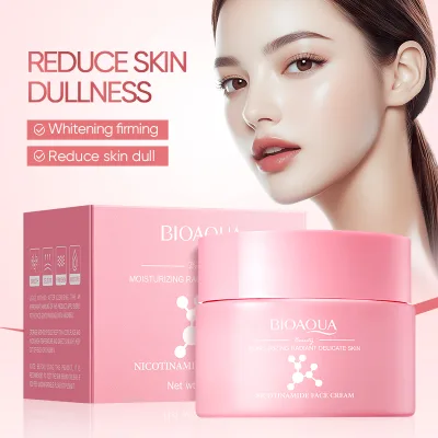 OEM for Wholesale Natural Skincare Niacinamide Glycerin Moisturizer Hydrating Brightening Best Face Cream All Skin Types