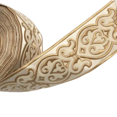 JBL Wholesale Custom Popular Polyester Embroidery Luxury Swiss Illusion Trims Lace