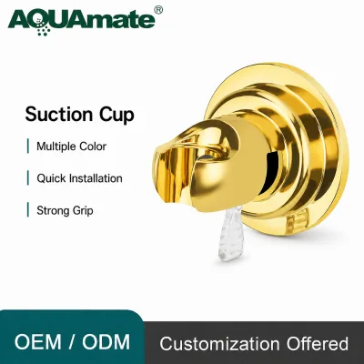 Multiple Color Customization Bathroom ABS Plastic PVC Suction Cup Handheld Shower Holder Strong Grip Shower Head Holder
