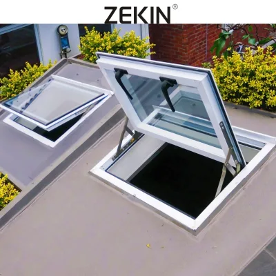 Best Price Skylight Window Triangular Electric Skylight With Remote Control Skylight Roof Window