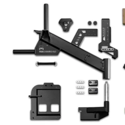 Factory Direct Sale New Condition 4x4 Parts Linked Spare Tire Bracket Black Bracket for Tank300MK