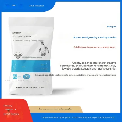 GAS ANT Penguin Gold Silver Copper Jewelry Wax-In-Casting Plaster Casting Powder Mold-Making Refractory Shaping Precision