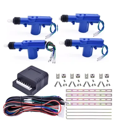 DC 12V Universal Actuadores Para Puertas Y Alarma Car Remote Starter Central Locking System Centralizado De Puertas Autos