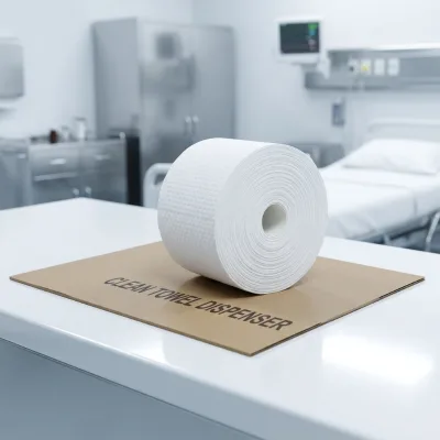 Exquisitely Compact Clean Towel Roll 75g25m Dual-Layer Fabric Non-perforated Sterile Disposable Facial Wipes Roll