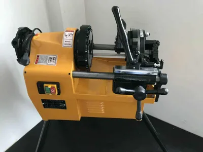 Speed Pipe Threading and Grooving Machine Thread Rolling Machine for Fire Sprinkler Pipes Iron Pipes and Stainless Steel Piping