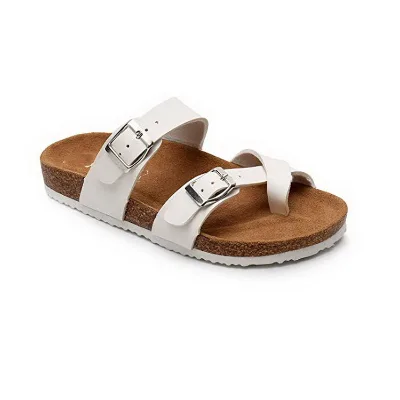 Wholesale Slide Sandals With Adjustable Strap Buckle Sandals Cork