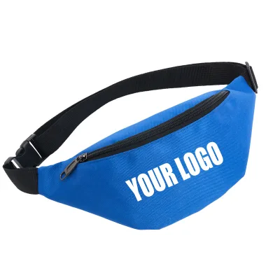 Fashion Customize logo Fanny Pack With Size Adjustable Waterproof Waist Packs Casual Bag Bum Bags for Travel Sports Running