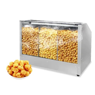 Electric Non-stick Pot Popcorn Machine Warming Cabinet