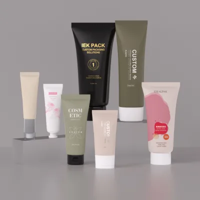 High Quality Luxury Facial Cleanser Packaging Container 3-400ml Oval Eye Cream Toothpaste Plastic Squeeze Tube