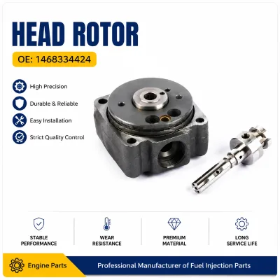 VE Pump Rotor Head 4/11L 1468334424 Fuel Injection Hydraulic Head 1 468 334 424 for VOLVO PENTA Turbo Marine Diesel Engine Kits
