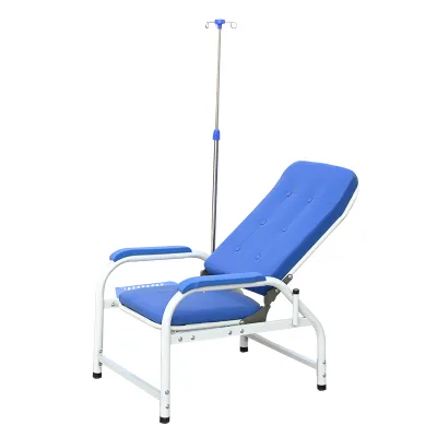 Comfortable Adjustable Transfusion Infusion Chair with I.V. Stand Medical Patient Waiting Room Chairs