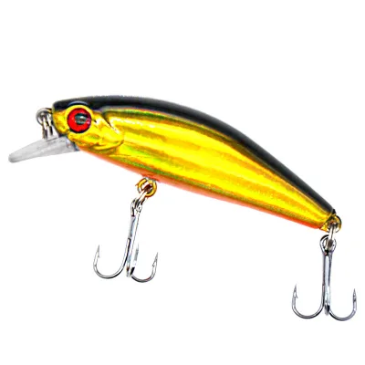 Lures Fishing Wholesale ABS 55mm 6.5g Minnow Lure Hard Plastic Wobbler Fishing Bait for River Lake Stream