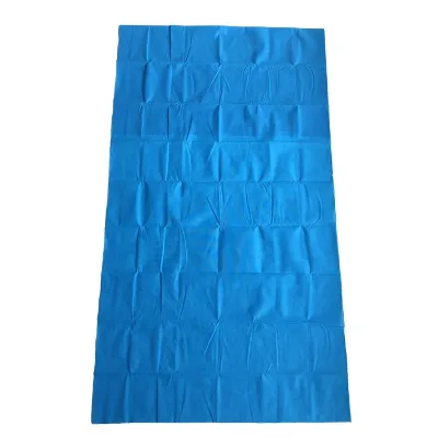 Breathable Examination Non Sterile Hygienic Anti Dust SMS Flat Disposable Nonwoven Bed Sheet