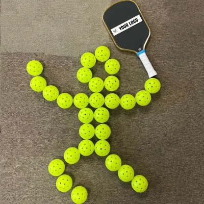 Premium Quality USAPA Approved Outdoor Pickleball Balls Set Factory Price 3pc & 4pc Pickleball Equipments