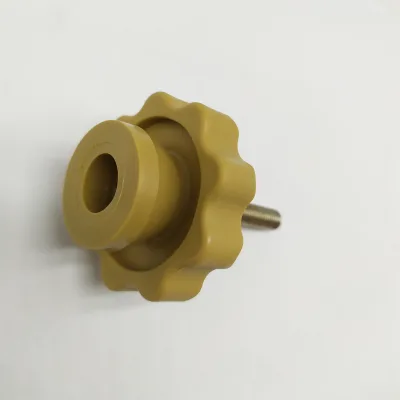 Cuten Factory stock high-quality furniture fixed and adjusted connecting piece brown M8 screw