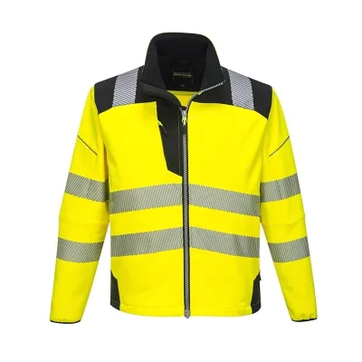 For T402 ANSI Class 3 High-Reflective Wave Safety Jacket Low Temperature Cotton Waterproof Oil Windbreaker Safety Clothing
