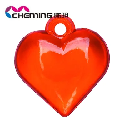 Wholesale New Colorful Plastic Heart Beads