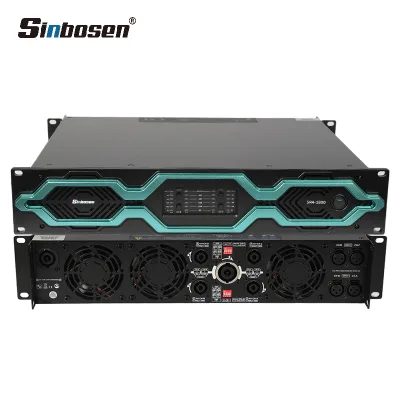 SR4-1800 4 Channel 1800W clear Sound Dj High Quality Stereo Professional Digital Amplifier