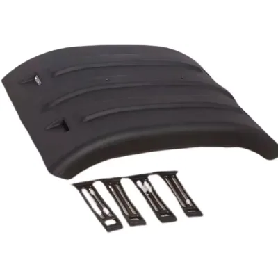 Plastic Mudguard for Front Four Rear Four Second Axle Middle Axle of Freight Car Single Wheel Iron Mudguard Bracket for Dump Tru