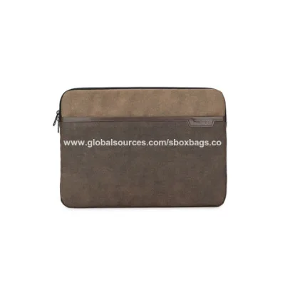 Waterproof Laptop Sleeve Polyester Notebook Case Pouch Case Business Case Shockproof Notebook Cover