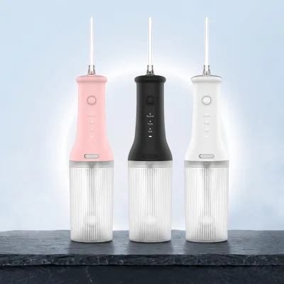 New Product 220ml Water Dental Flosser Cordless Oral Flosser Waterproof Ipx 7 Portable Dental Water Flosser