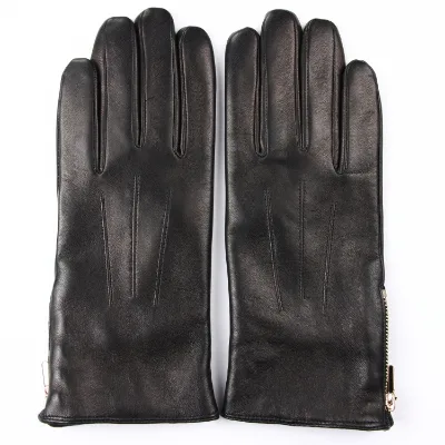 Unisex New Arrival Leather Winter Gloves, Customizable & Adjustable Wholesale Price, for Driving & Sports, Fashionable .