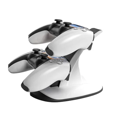 For PS5 Controller Charging Stand with LED Indicator for Console
