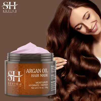 Argan Oil Hair Mask Wholesale Custom Natural Deep Conditioning Hydration Hair Treatment Mask with Keratins