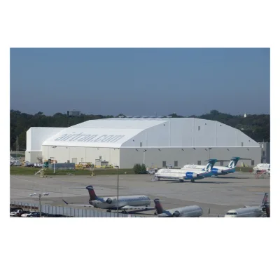 Modern Lightweight Aircraft Hangar Tent for Warehouse Storage and Airplane Hangar Shelter for Various Aircraft Maintenance