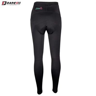 Darevie OEM Ladies Downhill Cycling Pants Black Cycling Leggings Bike Leggings Women