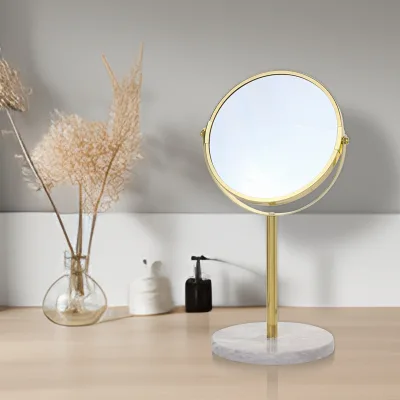 Support Custom Logo Round Makeup Mirror and Supports Wholesales Personalized Makeup Mirror for Makeup and Shaving