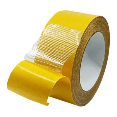 Double Sided Mesh Hot Melt Tape Super Sticky No Residual Cloth Eco-Friendly Heat-Resistant Anti UV Waterproof Wall Mounting Tape